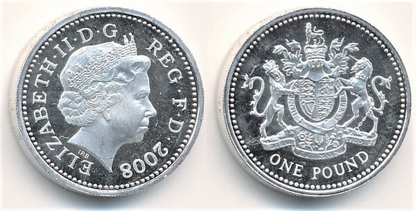 1 pound (Elizabeth II)