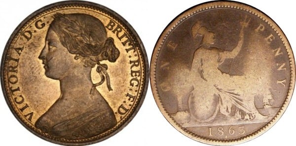 1 penny (Vittoria)