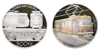 500 corone (Tram Tatra T3-Liscio)