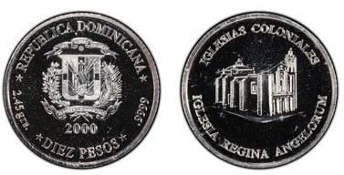 10 pesos (Iglesia Regina Angelorum)