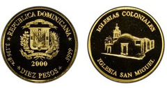 10 pesos (Iglesia de San Miguel)