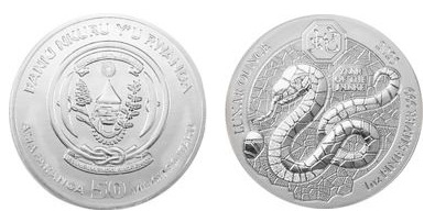 50 franchi (Anno del Serpente)