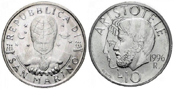 10 lire (Aristotele)