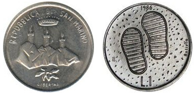 1 lire (allunaggio)