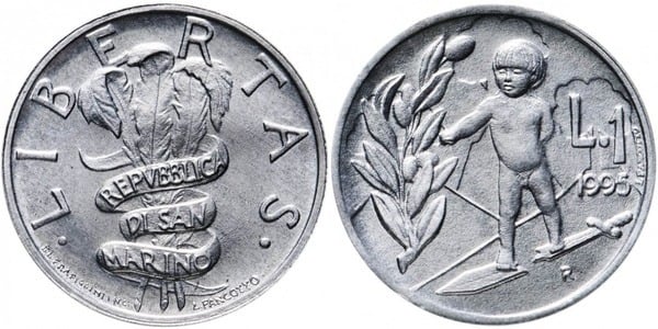 1 lira (Disarmo)