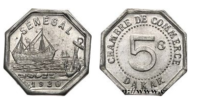 5 centimes (Dakar - Il denaro della necessità)