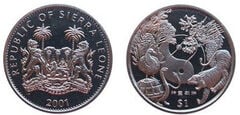 1 dollaro (Drago e tre animali)