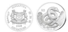 2 dollari (Anno del Serpente)