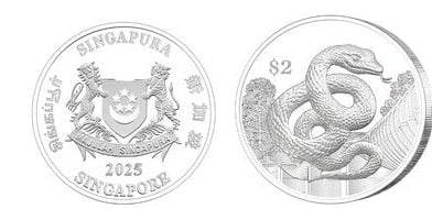 2 dollari (Anno del Serpente)