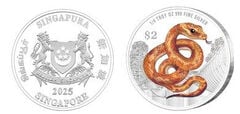 2 dollari (Anno del Serpente)