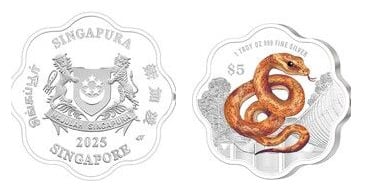 5 dollari (Anno del Serpente)