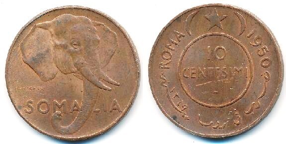 10 centesimi (Somalia Italiano)