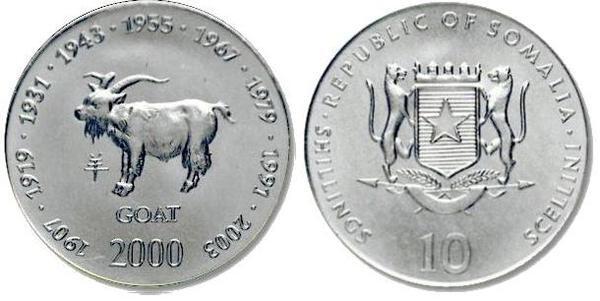 10 shillings (capra)