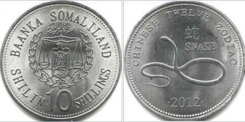 10 shillings (Oroscopo del serpente cinese)