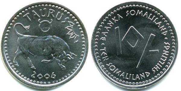 10 shillings (Oroscopo-Toro)