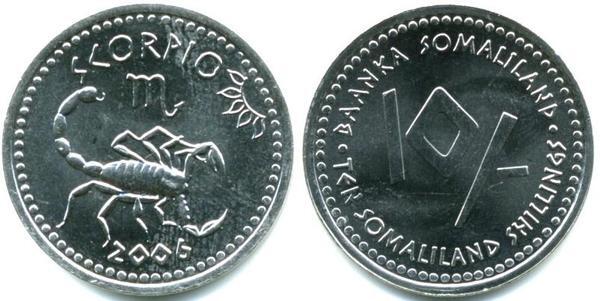 10 shillings (Oroscopo - Scorpione)