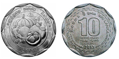 10 rupees (Distretto di Kalutara)