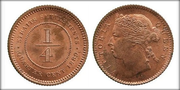 1/4 cent