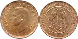 1/4 penny (Giorgio VI)