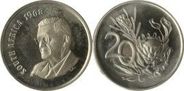 20 cents (Charles R. Swart - SUDAFRICA)