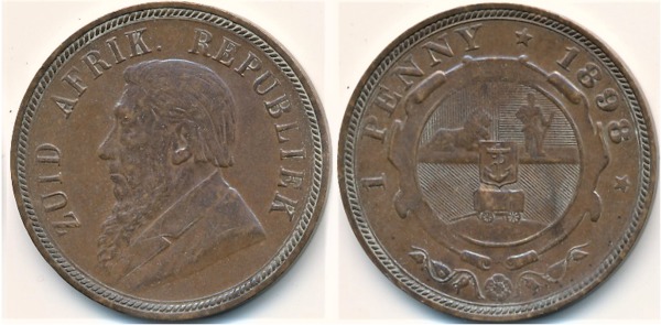 1 penny (Repubblica afrikaansche meridionale)