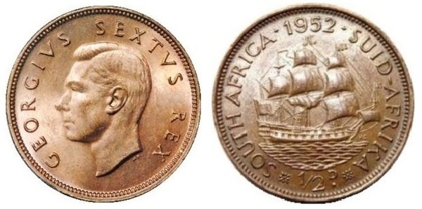 1/2 penny (Giorgio VI)