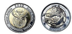 5 rand (Afrikaans - Venda - Inglese)
