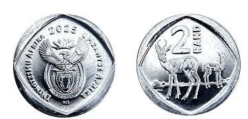 2 rand (Zulu - Xhoza)
