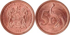 5 cents (SOUTH AFRICA - SUID-AFRIKA)