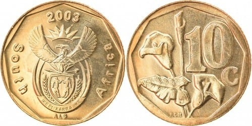 10 cents (Sudafrica)