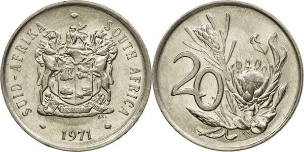 20 cents (SUID-AFRIKA - SUDAFRICA)