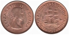 ½ penny (Elisabetta II)