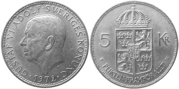 5 kronor (Gustavo VI)