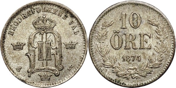 10 öre (Oscar II)