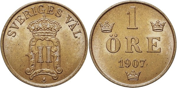 1 öre (Oscar II)