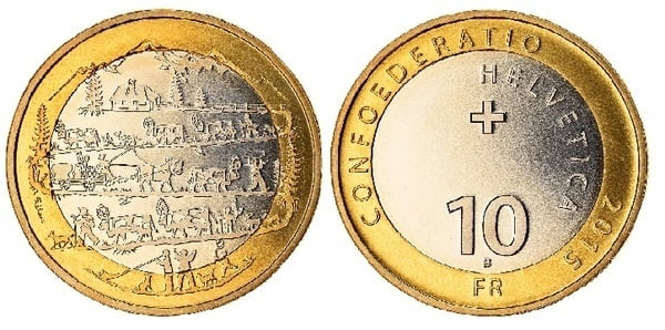 10 francs (Transumanza - Ritorno dalle Alpi)