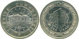 1 lira (100° anniversario dell'apertura del Parlamento)