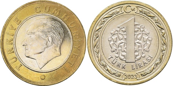 1 lira (Mustafa Kemal Atatürk)