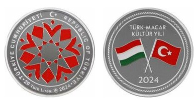 20 lire (Anno culturale turco-ungherese 2024)