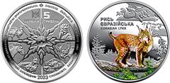 5 hryven (Chernobyl Revival - Eurasian Lynx)