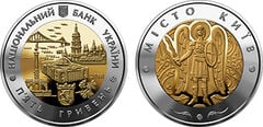 5 hryven (oblast' ucraini: città di Kiev)