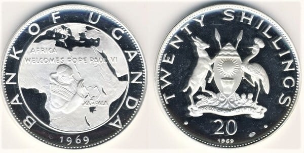 20 scellini (Visita di Papa Paolo VI)