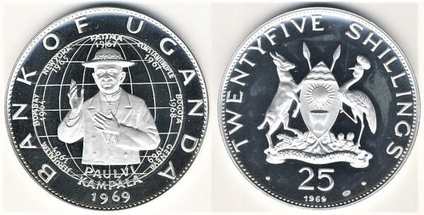 25 scellini (Visita di Papa Paolo VI)