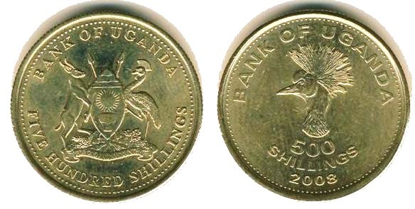 500 shillings (Gru)