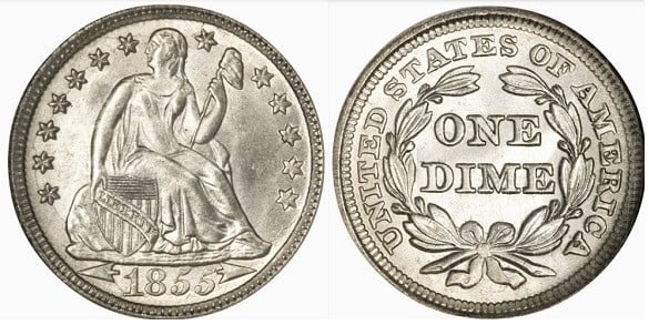 1 dime (Dime Liberty Dime)