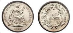 1 half dime (Seated Liberty)