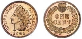 1 cent (Centesimo di testa indiana)