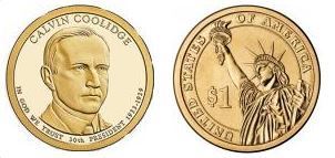 1 dollar (Presidenti degli Stati Uniti - Calvin Coolidge)