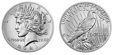 1 dollar (Centenario del primer Dólar de la Paz)