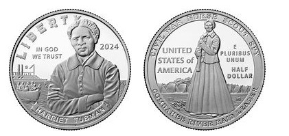1/2 dollar (Harriet Tubman)